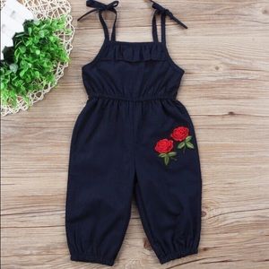 Kids Baby Girls Sleeveless Romper/Jumpsuit